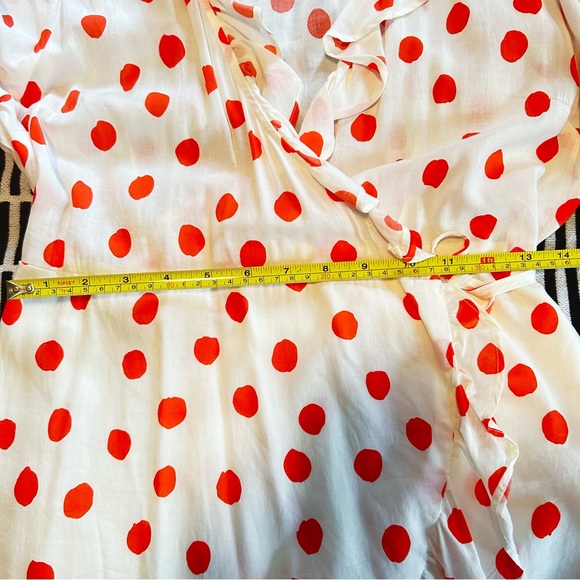 Rixo, Sumer spring dress, polka dot red and white. - Picture 4 of 7